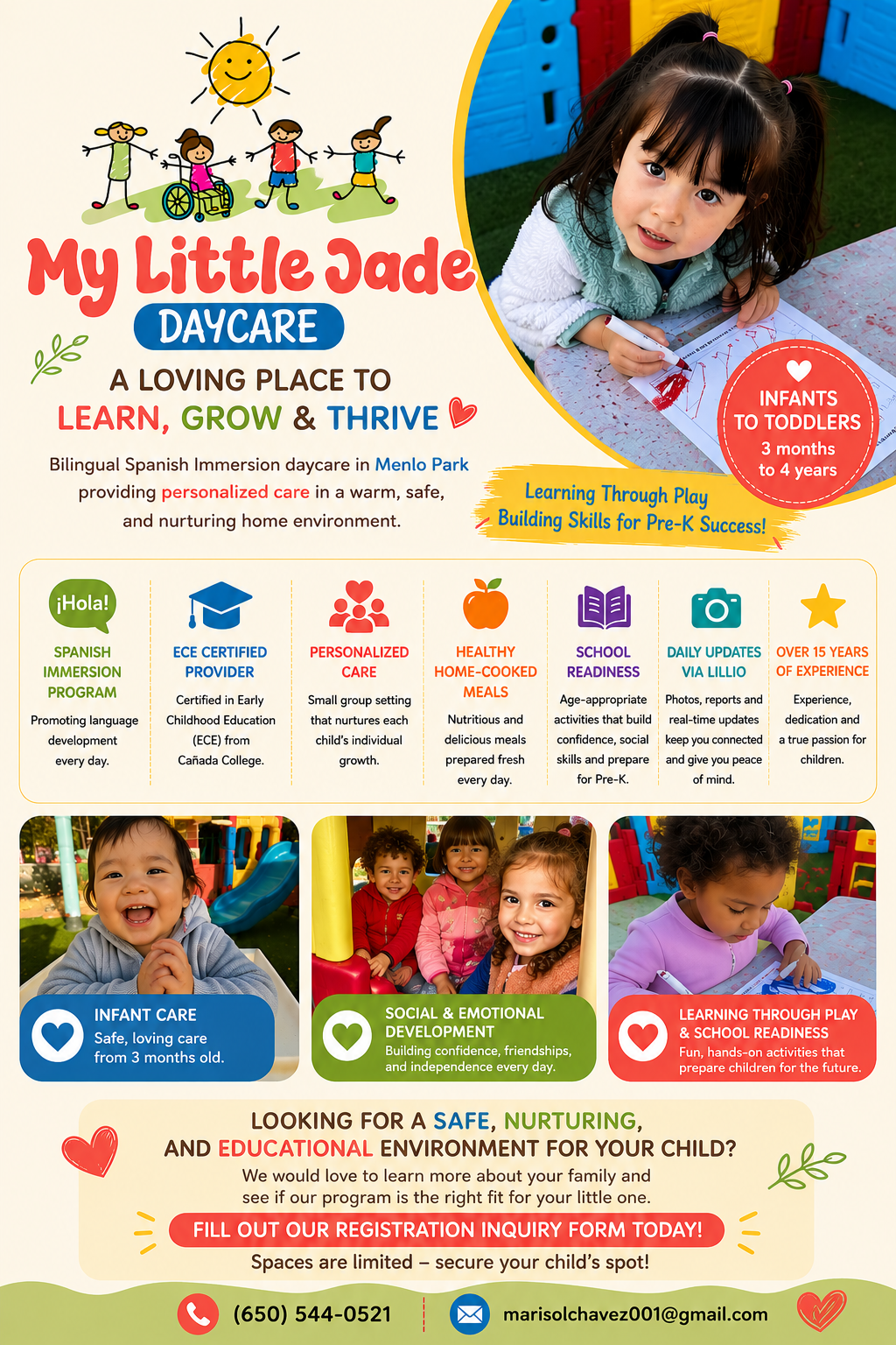 My Little Jade Daycare in Menlo Park, CA